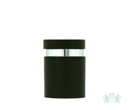 Zwarte mini urn van hout