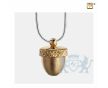 Acorn Ashes Pendant Pol and Bru Gold Vermeil foto 1
