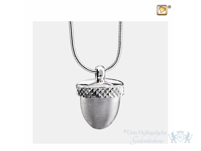 Acorn Ashes Pendant Pol and Bru Silver foto 1