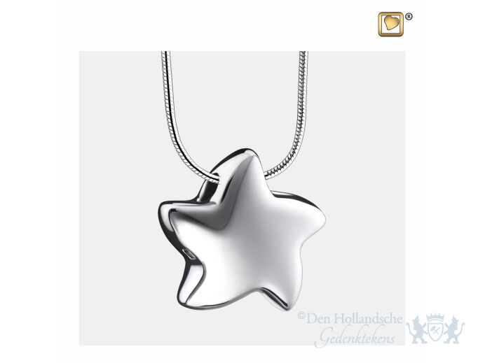 Angelic Star Ashes Pendant Pol Silver foto 1