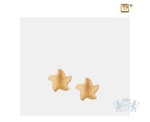 Angelic Star Stud Earrings Bru Gold Vermeil foto 1