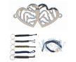 Armband Dubbel hart foto 1