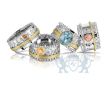 Asring Royals zilver en goud met hars foto 1