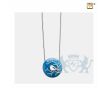 BlessingBirds Ashes Pendant Pearl Blue and Pol Silver foto 1