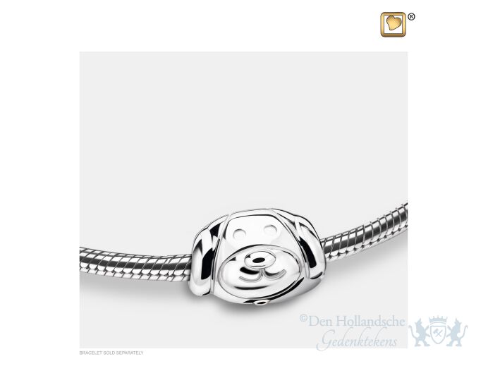DogFace Ashes Bead Pol Silver foto 1