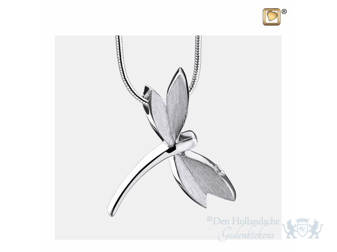 DragonFly Ashes Pendant Pol and Bru Silver foto 1