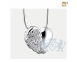 LoveWings Ashes Pendant Pol and Bru Silver foto 1