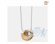 SeaShell Pearl Ashes Pendant Pol and Bru Gold Vermeil foto 1