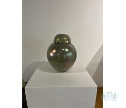 bol vormige urn - Groen