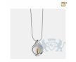 CalaLily Ashes Pendant Bru Silver and Gold Vermeil foto 1