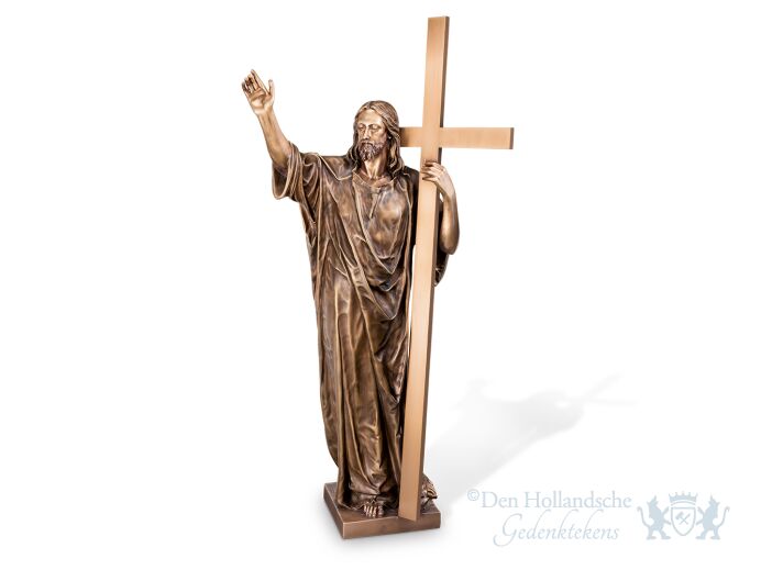 Christus met kruis foto 1