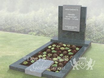 Eenvoudig grafmonument