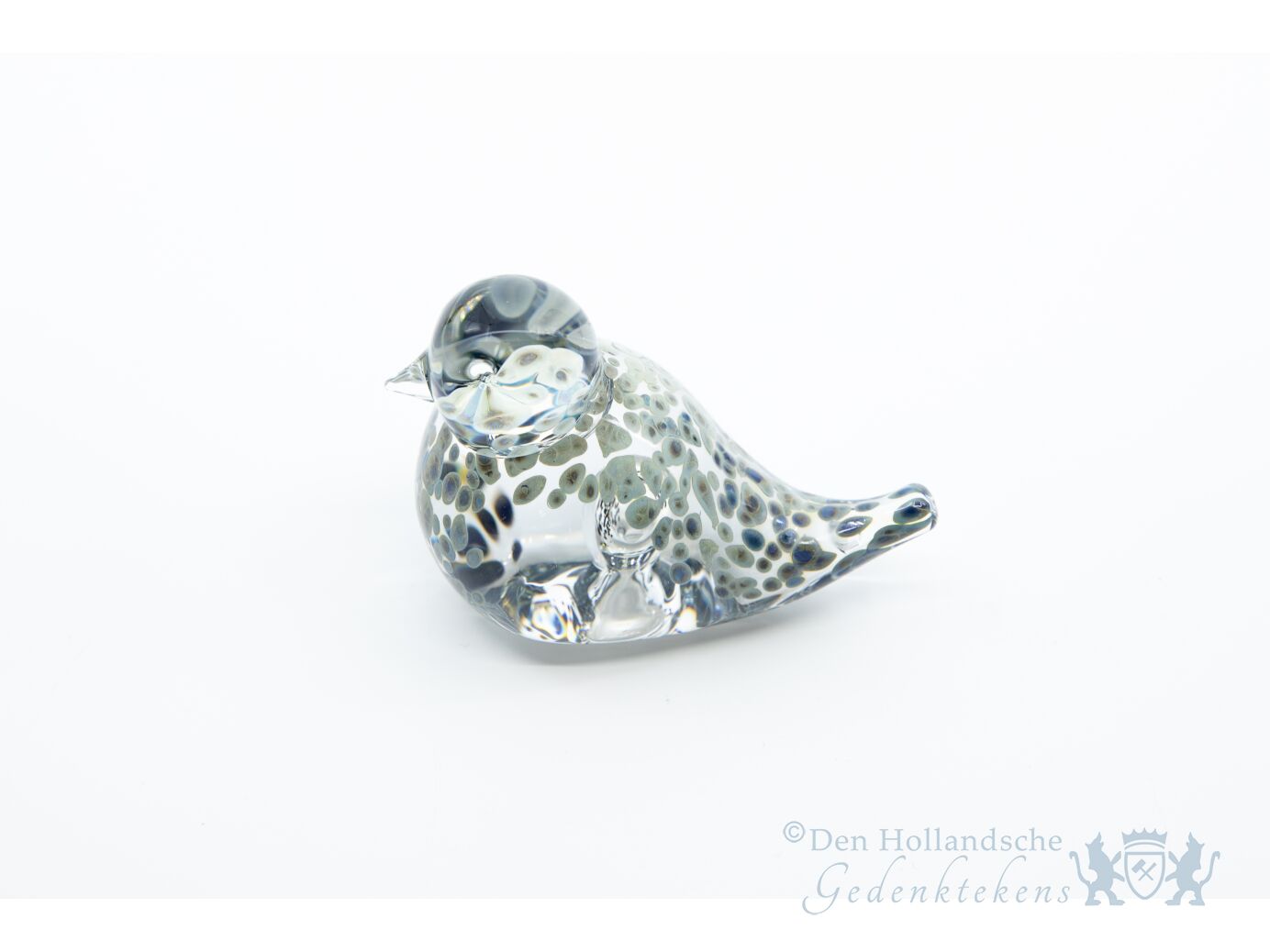 Povanjer Glazen Vogelbeeldjes - Handgemaakte Blauwe Vogel Decoratie Voor Huis En Interieur (Geblazen Glas, Home Centerpiece)