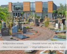 Grafmonument met vlinders van RVS foto 3