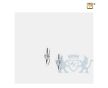 Hope Stud Earrings Pol Silver foto 1
