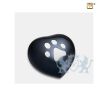 Keepsake Single Paw Heart Pet Urn Midnight and Bru Pewter foto 1