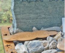 Urnmonument voor kinderen met cortenstaal foto 6