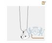 Leaning Heart Pride Rainbow Ashes Pendant Pol Silver foto 1