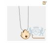 Lotus Ashes Pendant Bru Gold Vermeil w/Zirconia foto 1
