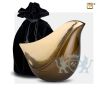 LoveBird Adult Urn Bronze and Hmd Gold foto 1