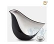 LoveBird Adult Urn Midnight and Bru Pewter foto 1