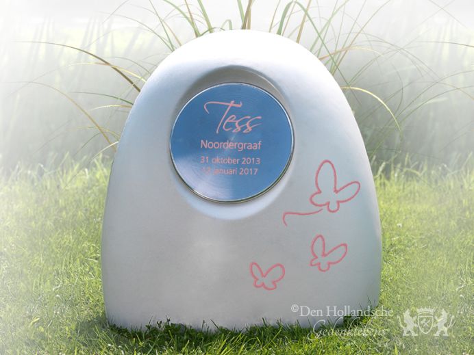 Memory Stone urn staand model foto 1