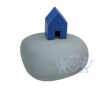  Zielenhuisje kleine urn 0,35L - Lichtblauw met blauw foto 1