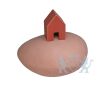  Zielenhuisje kleine urn 0,35L - Roze met rood foto 1