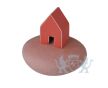  Zielenhuisje mini urn 0,04L - Roze met rood foto 1