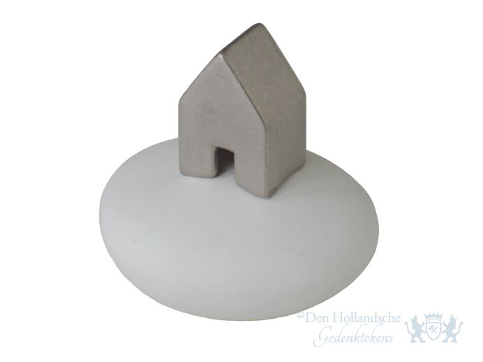  Zielenhuisje urn - grijs (mini) foto 1