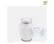 Blessing Keepsake Urn Pearl White and Pol Silver foto 1