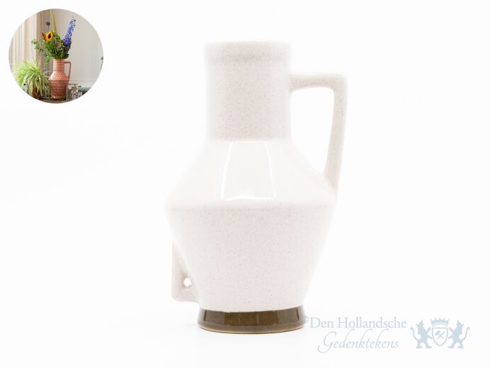 Bloom. Urn - klein - naturel bruine rand foto 1
