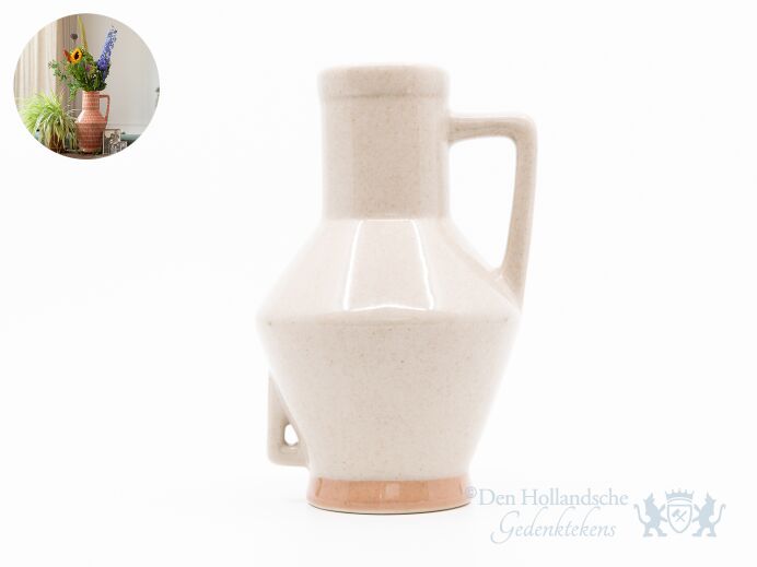Bloom. Urn - klein - Naturel roze rand foto 1