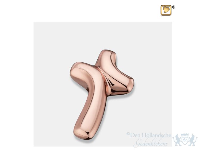 ComfortCross Keepsake Urn Pol RoseGold foto 1