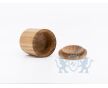 Houten theelicht urn Iep foto 1