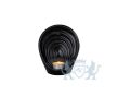 Keramische mini urn "Guardian Lamp Black" foto 1