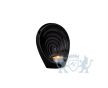 Keramische mini urn "Guardian Lamp Black" foto 1