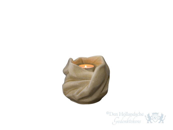 Keramische mini urn &quot;The Holy Mother Light Sand&quot; foto 1