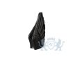 Keramische mini urn "Wings Black Gloss" foto 1