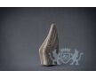 Keramische mini urn "Wings Light Craquelure" foto 1