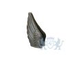 Keramische mini urn "Wings Oily Green Melange" foto 1
