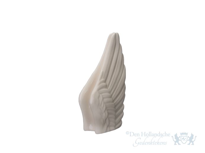 Keramische mini urn &quot;Wings Transparent&quot; foto 1