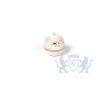 Keramische mini urn wit bol met decoratie 0.1L foto 1