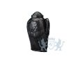 Keramische urn "Wings Black Melange" foto 1