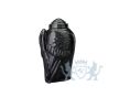 Keramische urn "Wings Black Melange" foto 1