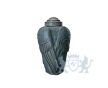Keramische urn "Wings Oily Green Melange" foto 1
