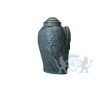 Keramische urn "Wings Oily Green Melange" foto 1
