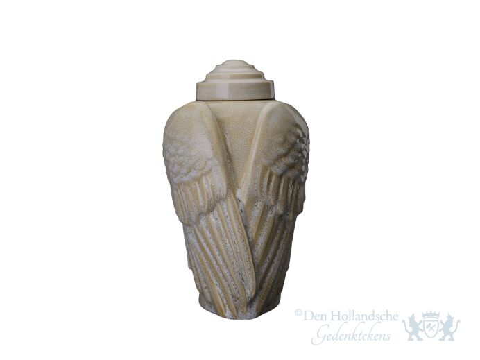 Keramische urn &quot;Wings Sand Melange&quot; foto 1