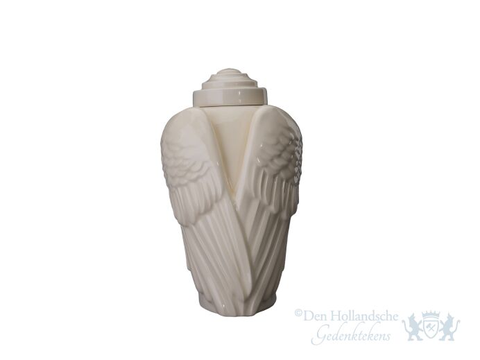 Keramische urn &quot;Wings Transparent&quot; foto 1