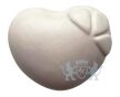 Knuffelurn hartvorm  - Wit foto 1